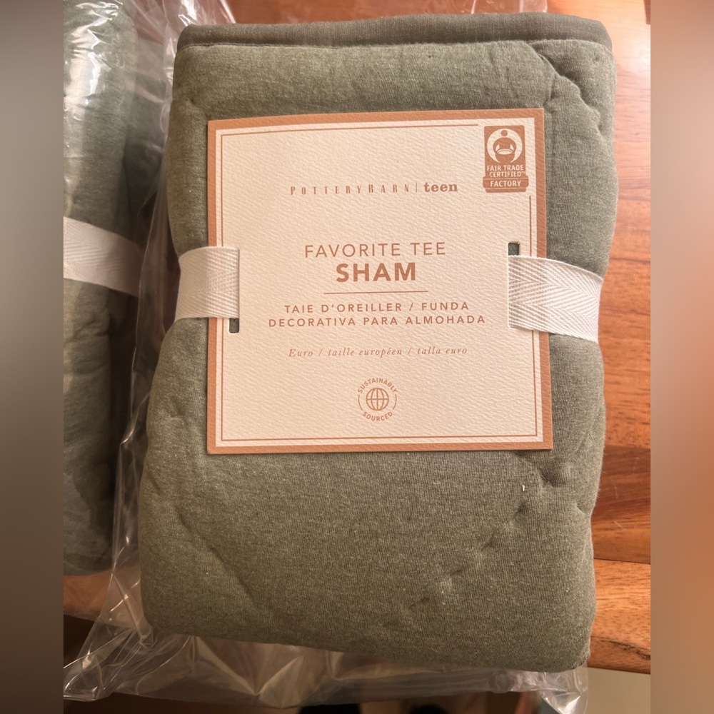 Pottery Barn Favorite Tee Sham Euro